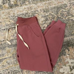 FIGS MAUVE SCRUB JOGGER, XSP